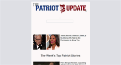 Desktop Screenshot of patriotupdate.com